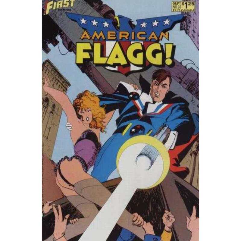American Flagg #33 in Very Fine condition. First comics [u`