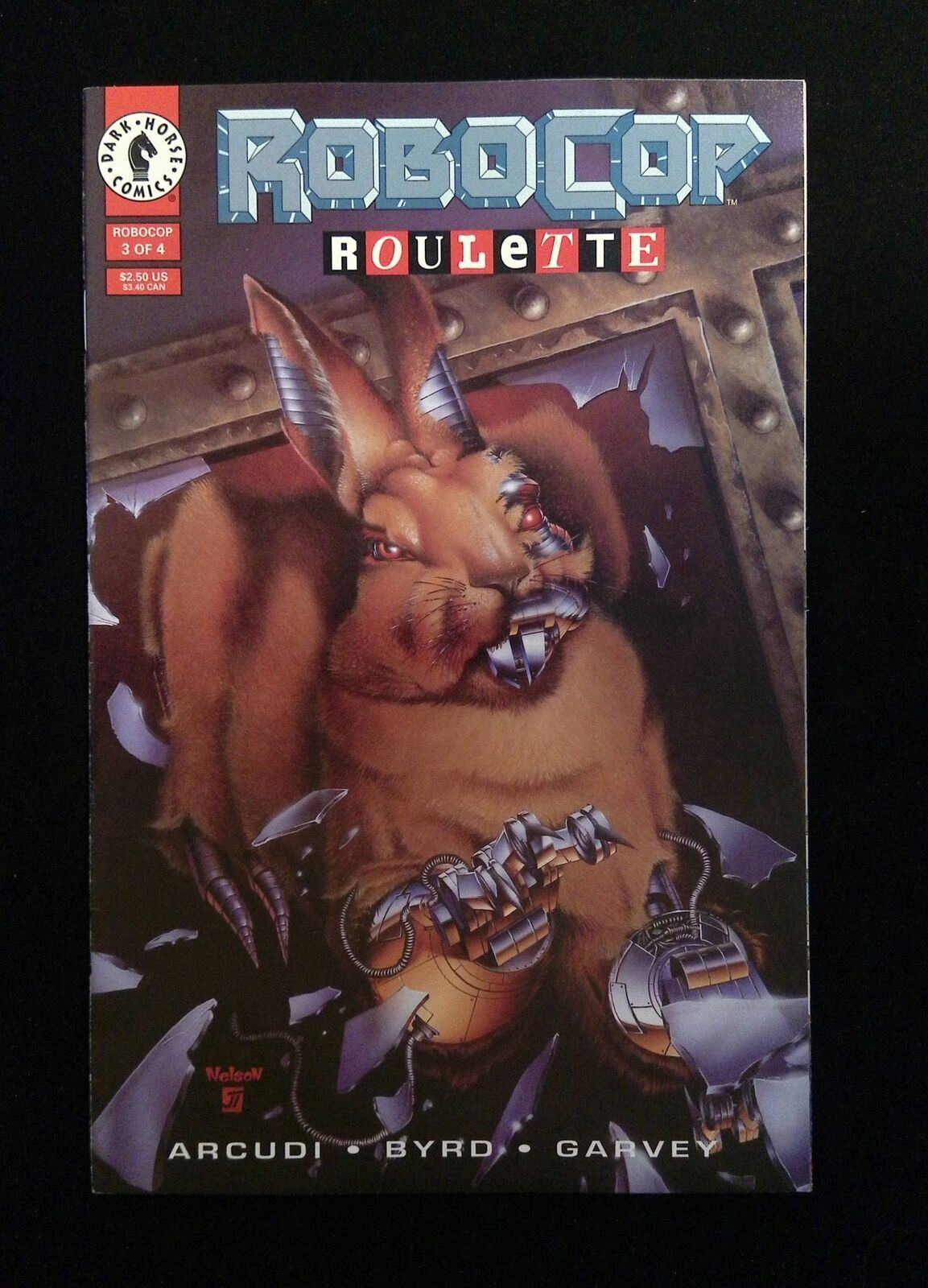 Robocop Roulette #3  DARK HORSE Comics 1994 VF+