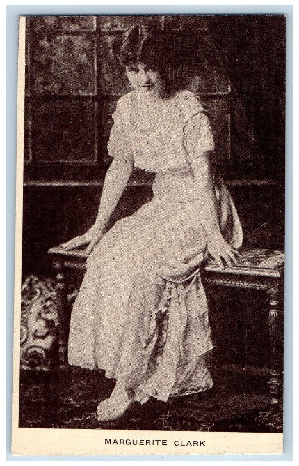 Marguerite Clark Postcard American Film Actress Pretty Woman c1910's Antique