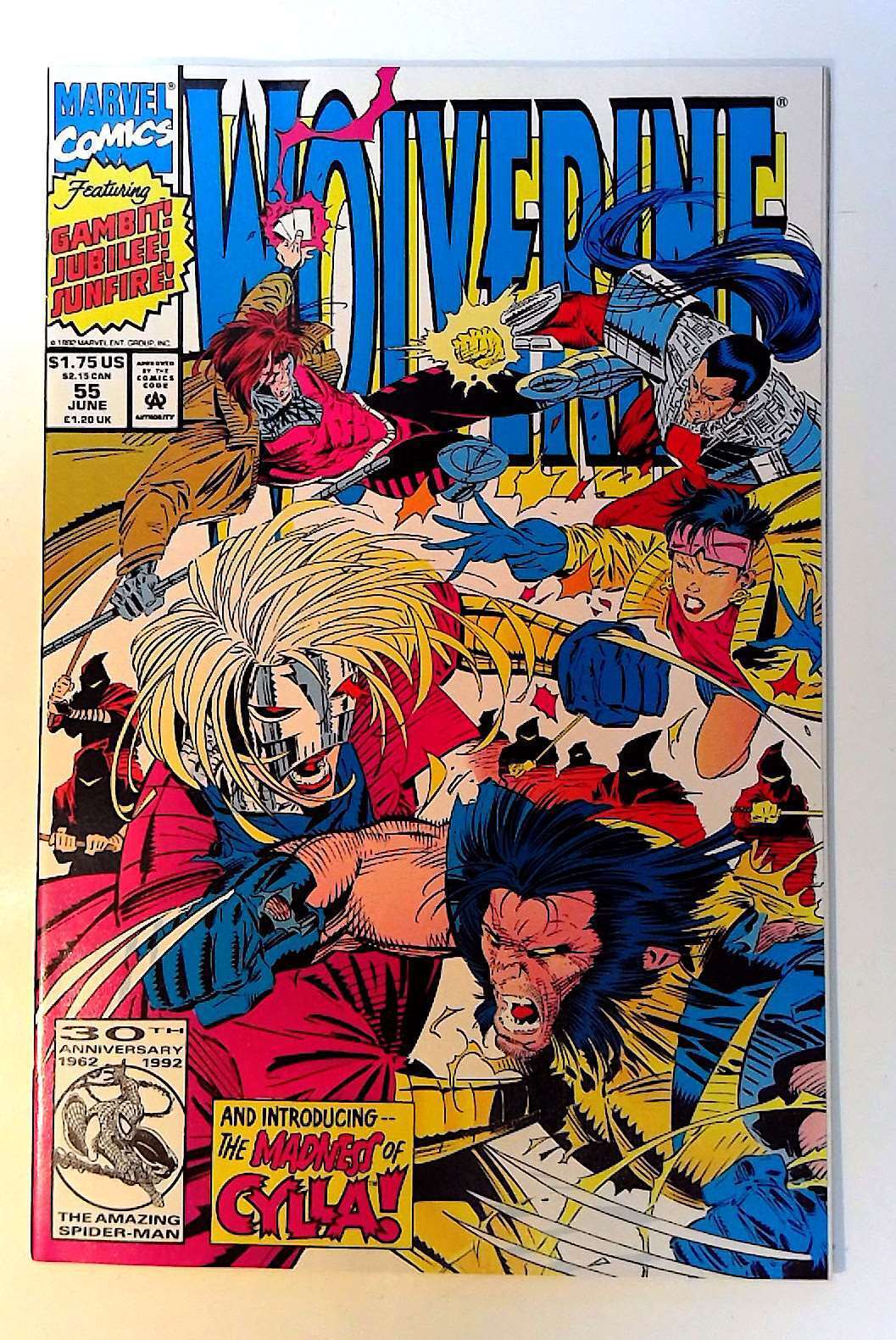 Wolverine #55 Marvel (1992) NM 1st Series 1st Print Comic Book