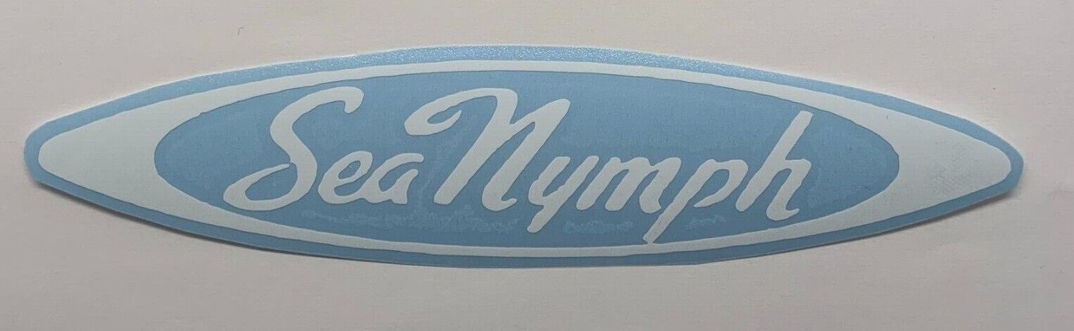 Sea Nymph Boats Logo Die Cut Vinyl Decal Quality Outdoor Sticker Boat