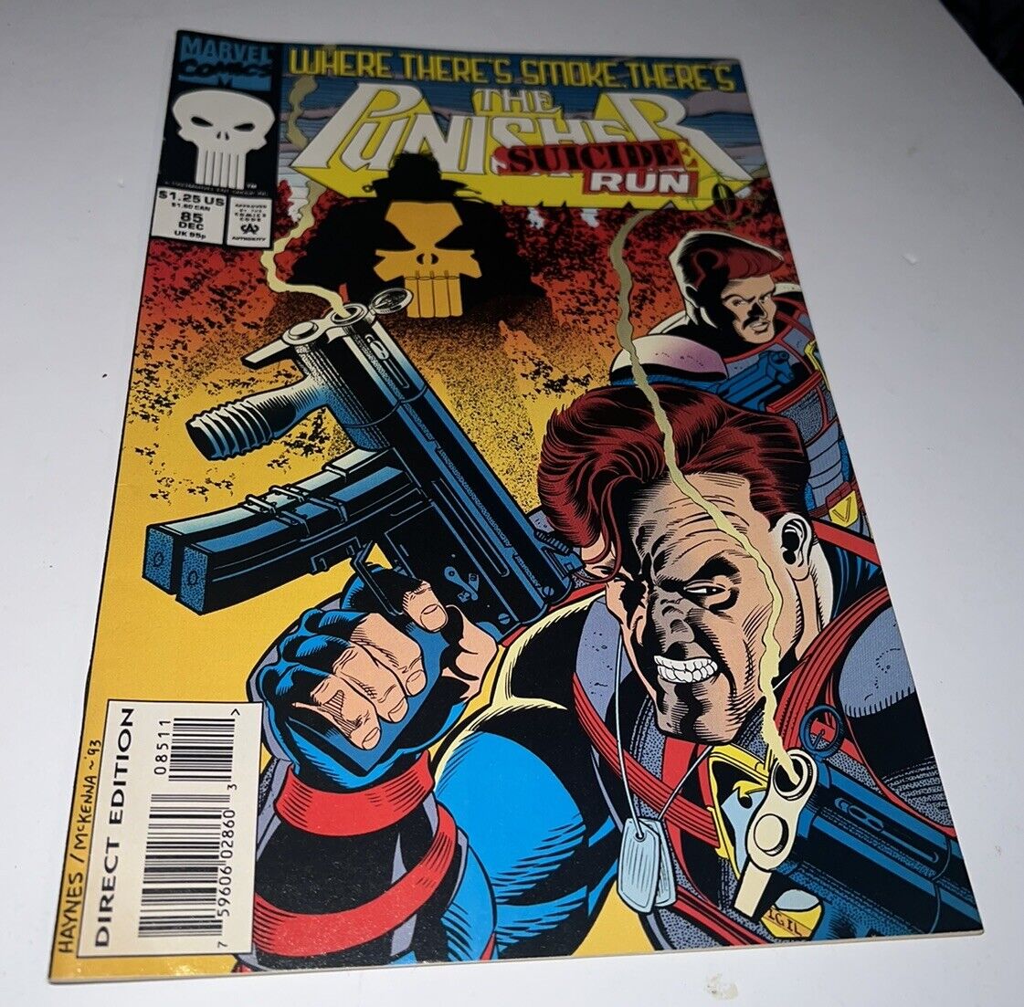 The Punisher #85 Marvel Comics December 1993 Suicide Run Comic Book