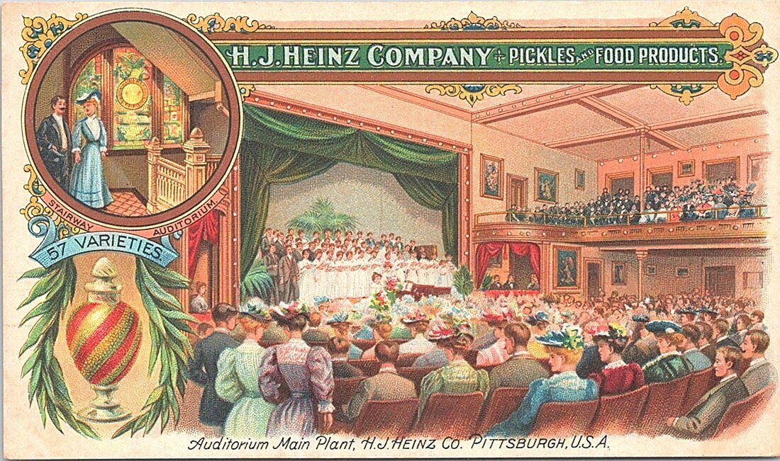 Advertising PC Heinz Pickles Pittsburgh Pennsylvania early 1900s