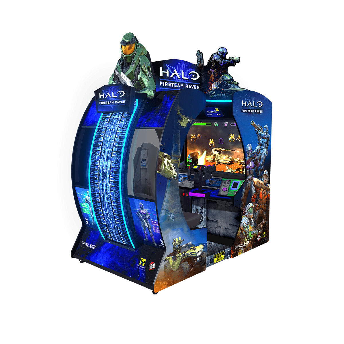 Halo: Fireteam Raven 2 Player Environmental Edition Arcade Game