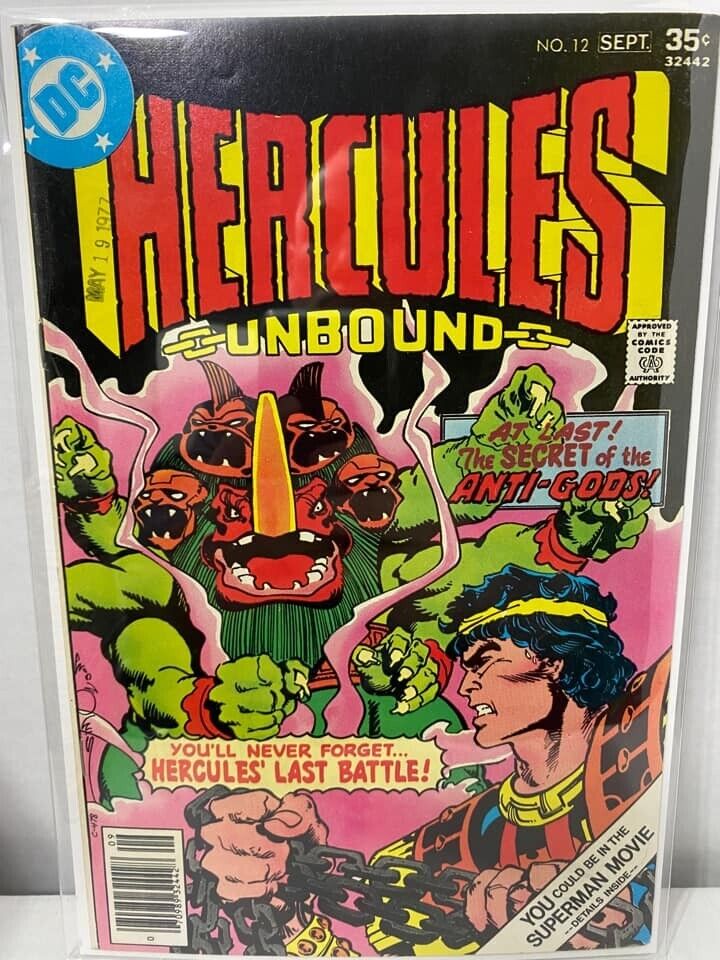 34117: DC Comics HERCULES UNBOUND #12 VF Grade