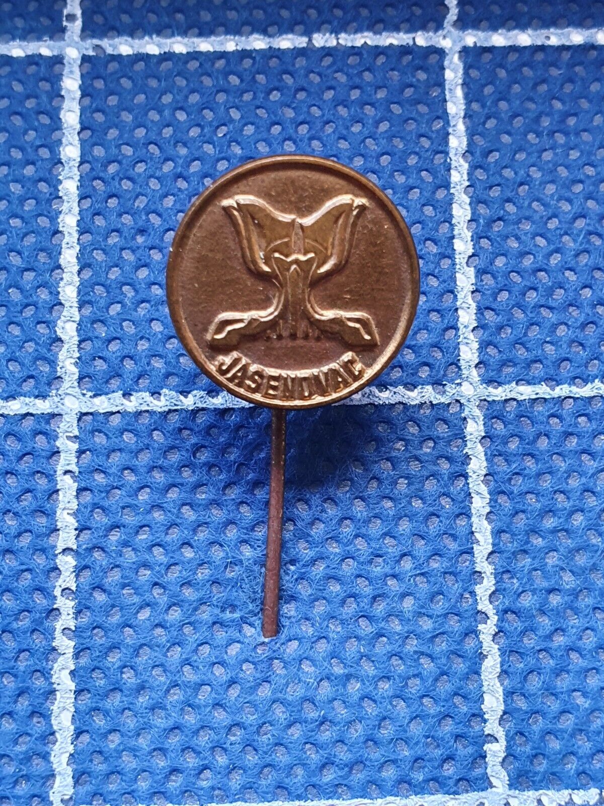 Pin badge JASENOVAC CONCENTRATION CAMP Croatia - Yugoslavia MEMORIAL PIN