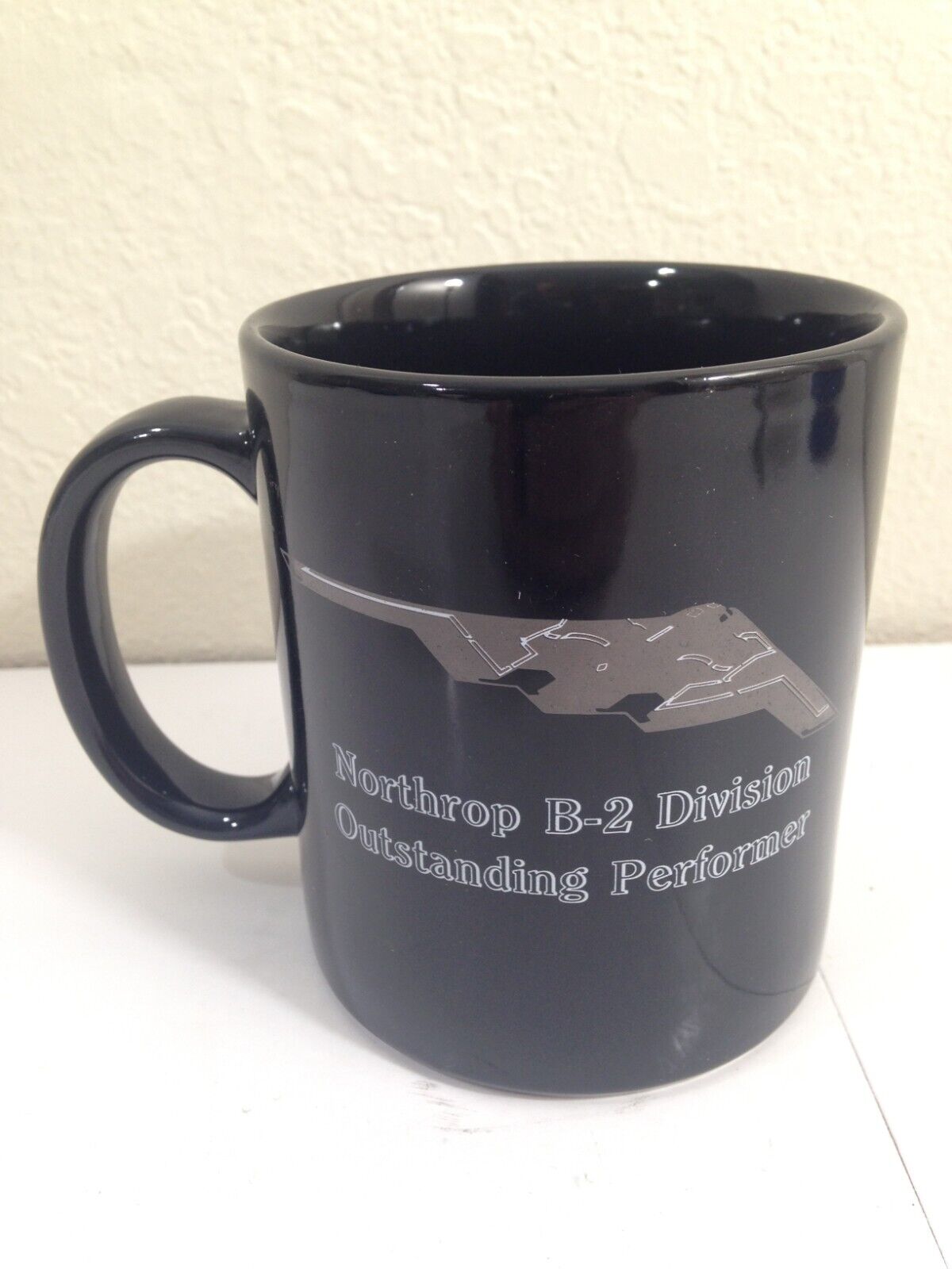 Vintage Northrop B-2 Division Outstanding Performer B2 bomber Coffee cup mug