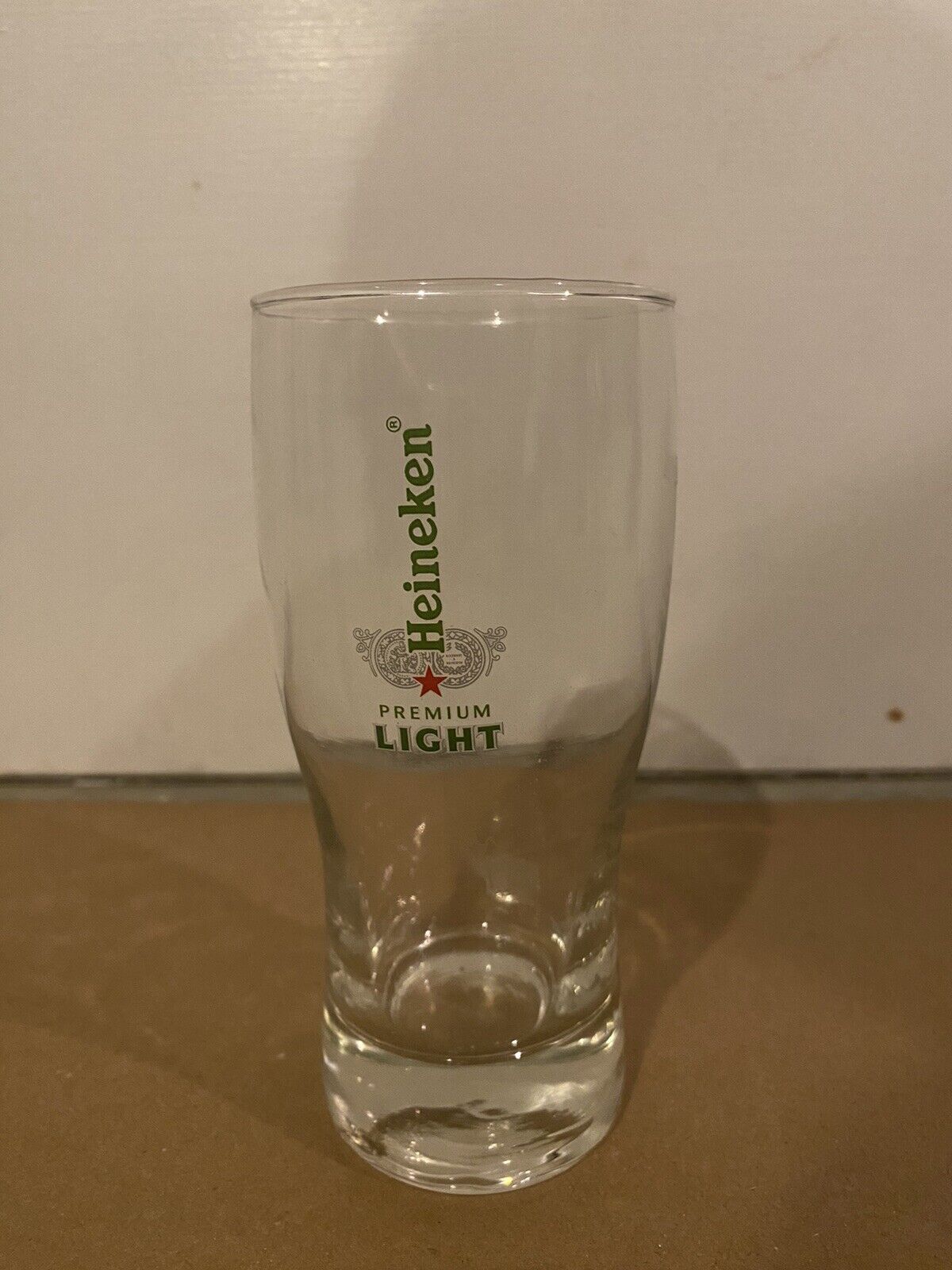 48 HEINEKEN Premium Light Lager Beer Glasses .25L.  5 3/4”. New.
