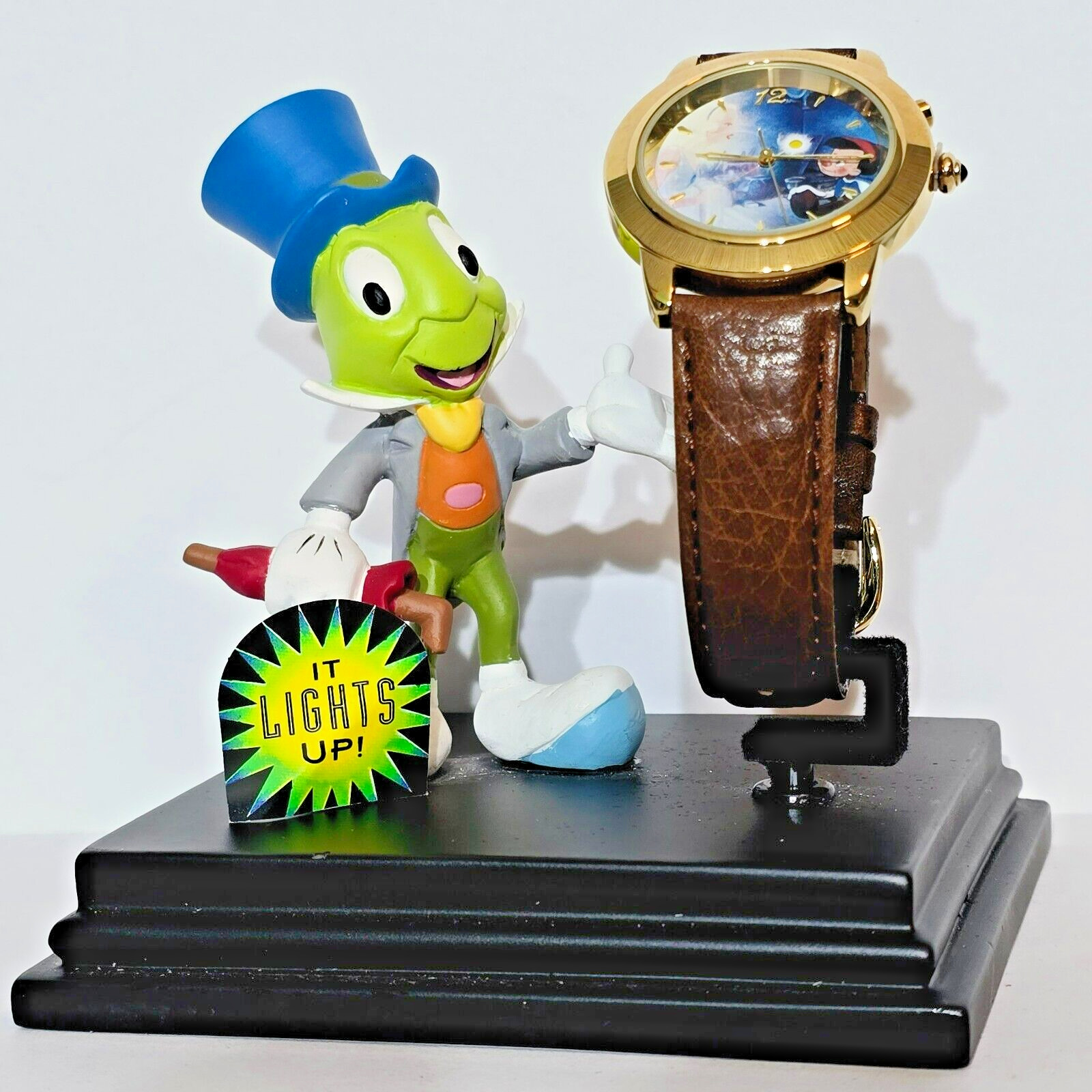 Disney Everlasting Time Watch WHEN YOU WISH UPON A STAR Pinocchio LE7500 Ser VII