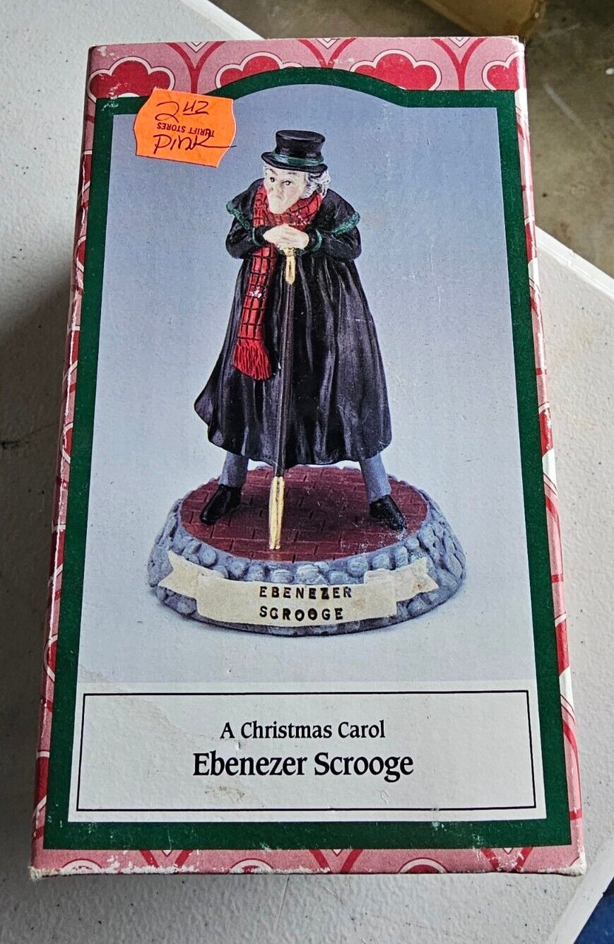 Novelino, Ebenezer Scrooge Figure, A Christmas Carol by Charles Dickens 1993