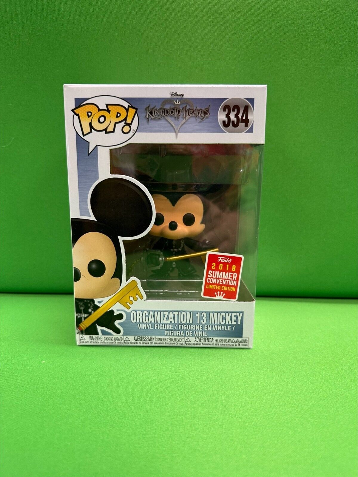 Funko POP Kingdom Hearts Organization 13 Mickey #334