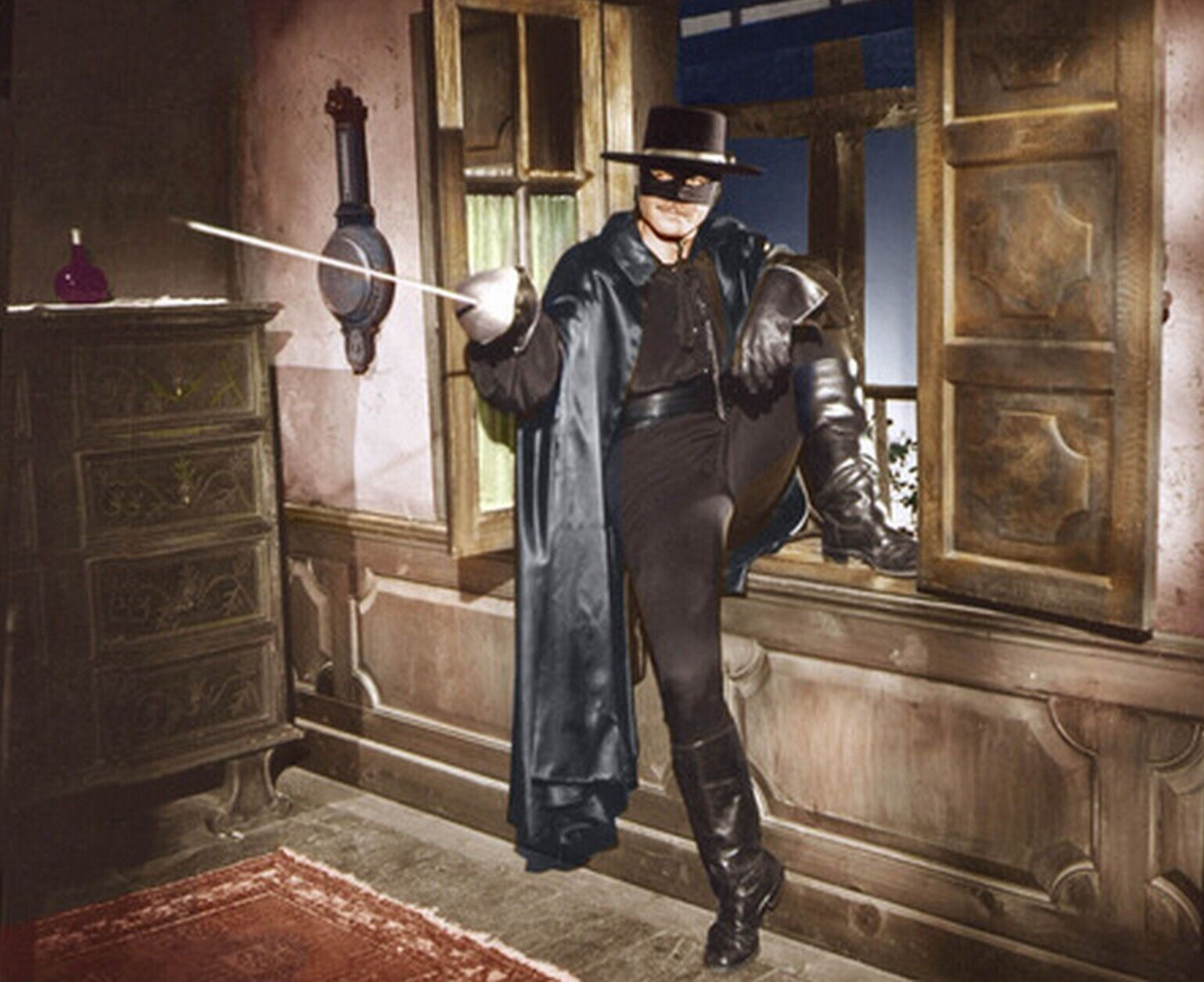 Guy Williams as Zorro in Classic TV Show Publicity Picture Photo Print 8\