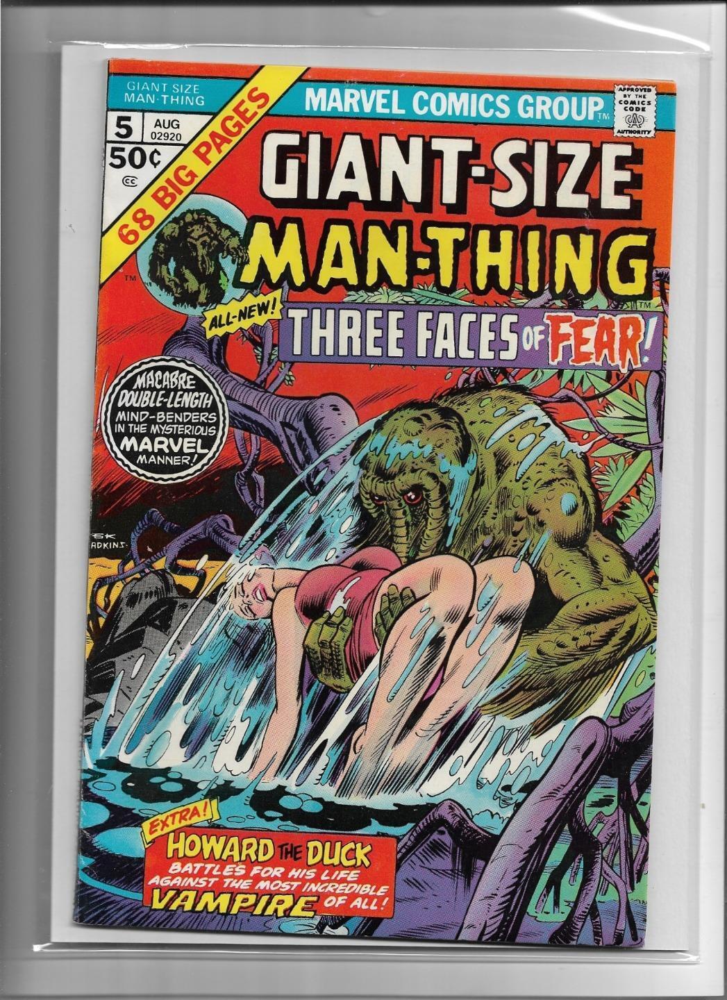 GIANT-SIZE MAN-THING #5 1975 VERY FINE 8.0 4324