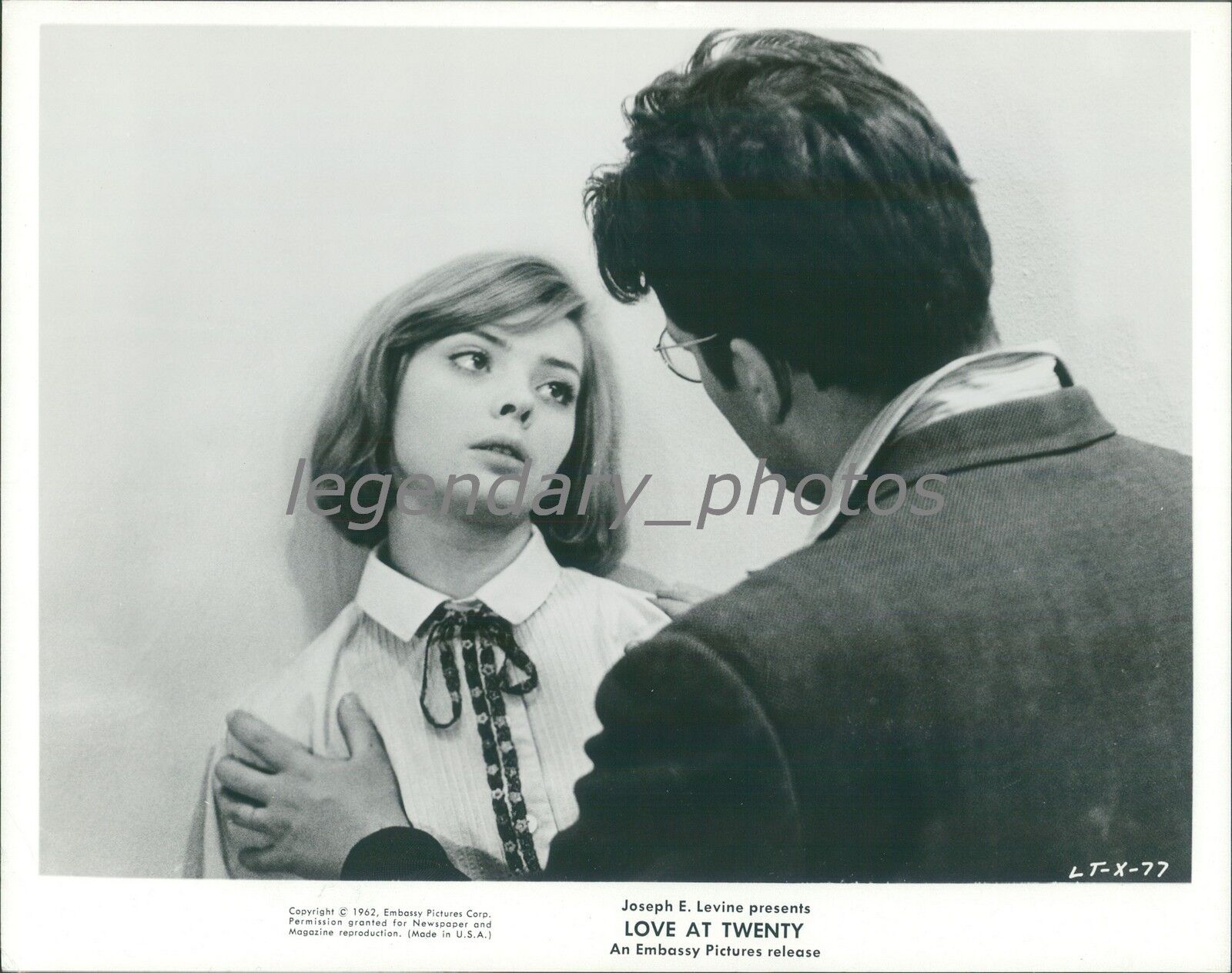 1962 Love at Twenty Original Press Photo