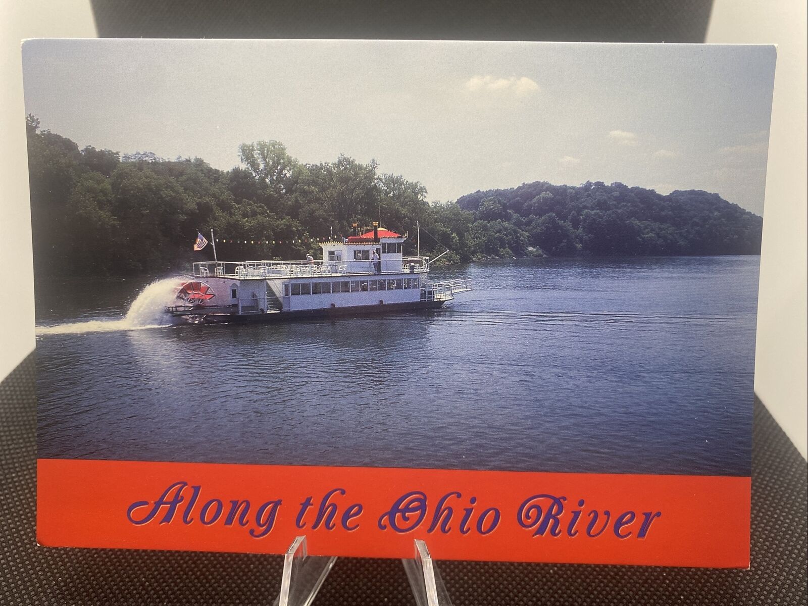 Postcard Ohio Sternwheeler River Boat B6