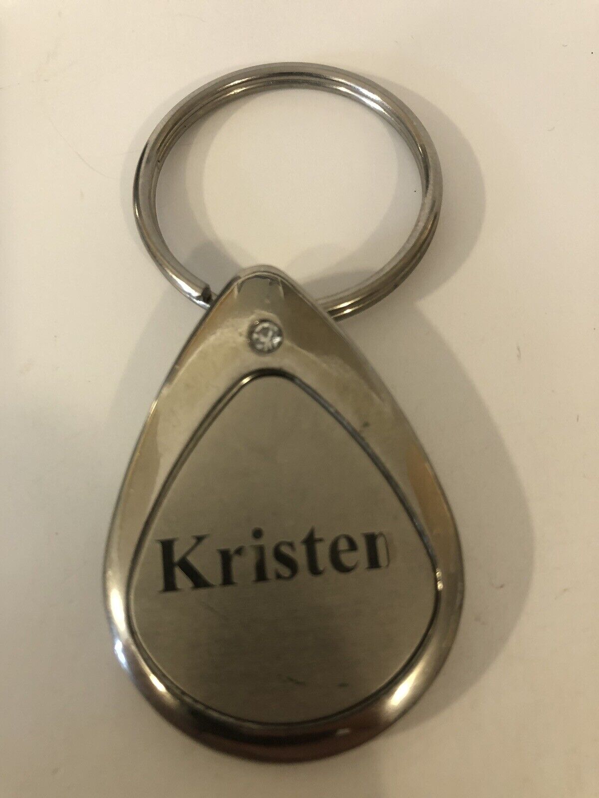 Kristen Keychain Personalized Name Keyring Sparkle Kristen Gift