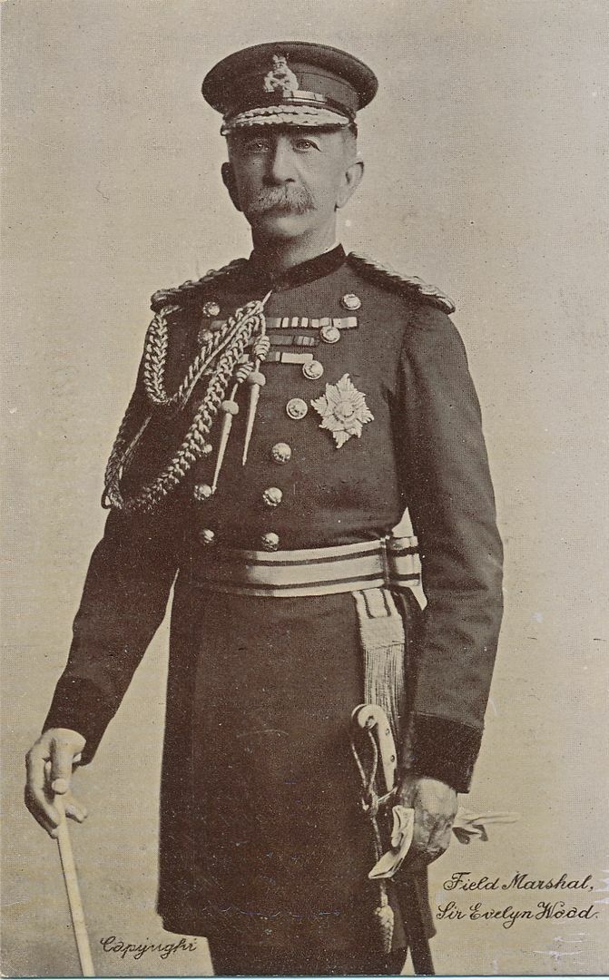British Field Marshal Sir Evelyn Wood