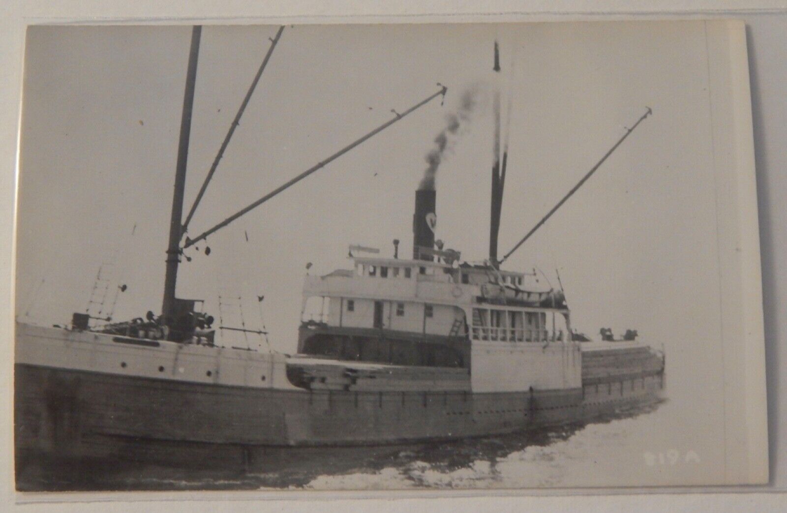 Steamship Steamer WILLAPA real photo postcard RPPC
