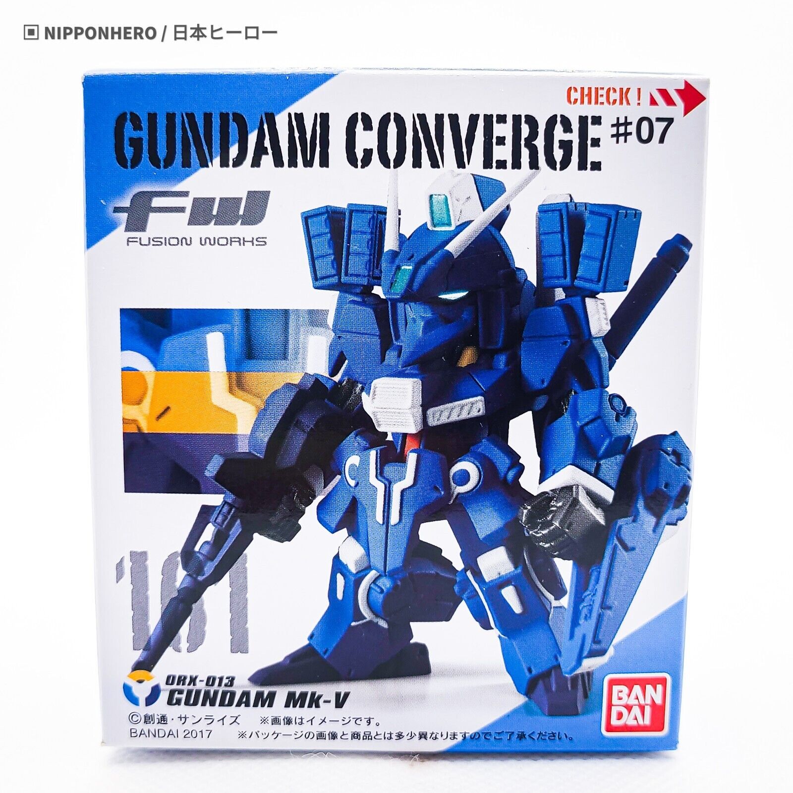 Gundam Converge #161 MK-V GUNDAM Sentinel MSV Mobile Suit Figure Bandai Japan 07