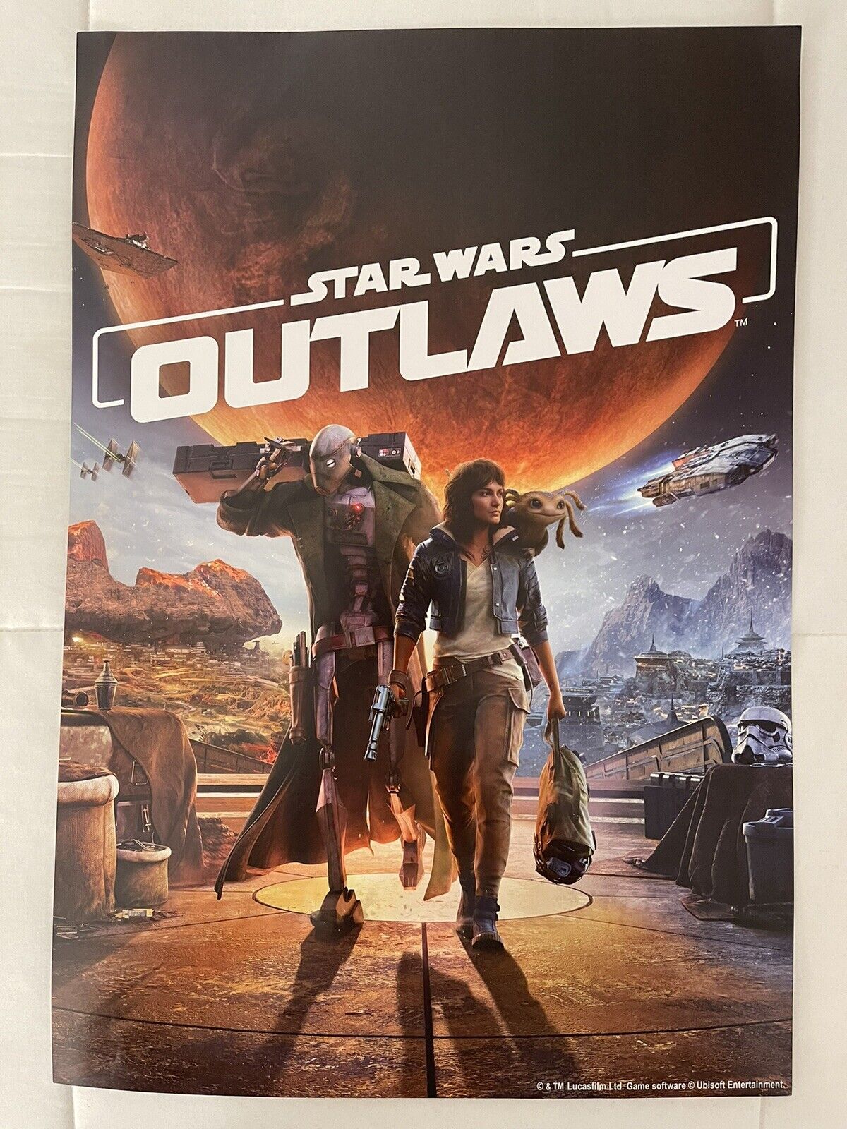 STAR WARS *OUTLAWS* UBISOFT ENTERTAINMENT ~EXCLUSIVE~POSTER 13\