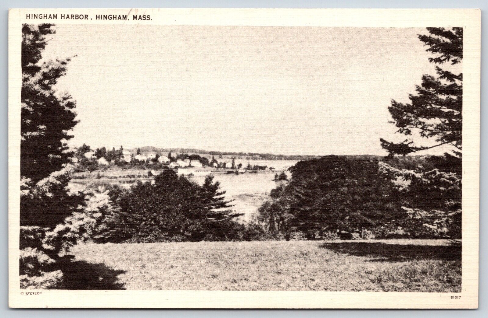 Postcard Hingham Harbor, Hingham, Massachusetts Unposted