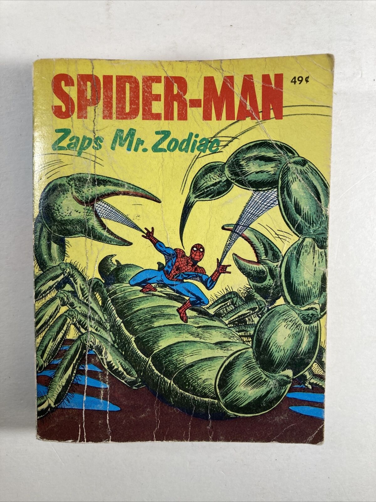 Spider-Man  Zaps Mr. Zodiac, Whitman Big Little Books, 1976 Marvel Comics Group
