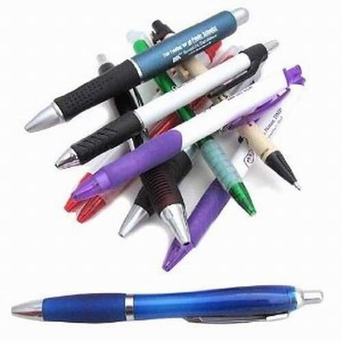 New Lot of 500 Pcs Plastic Imprinted Retractable Pens