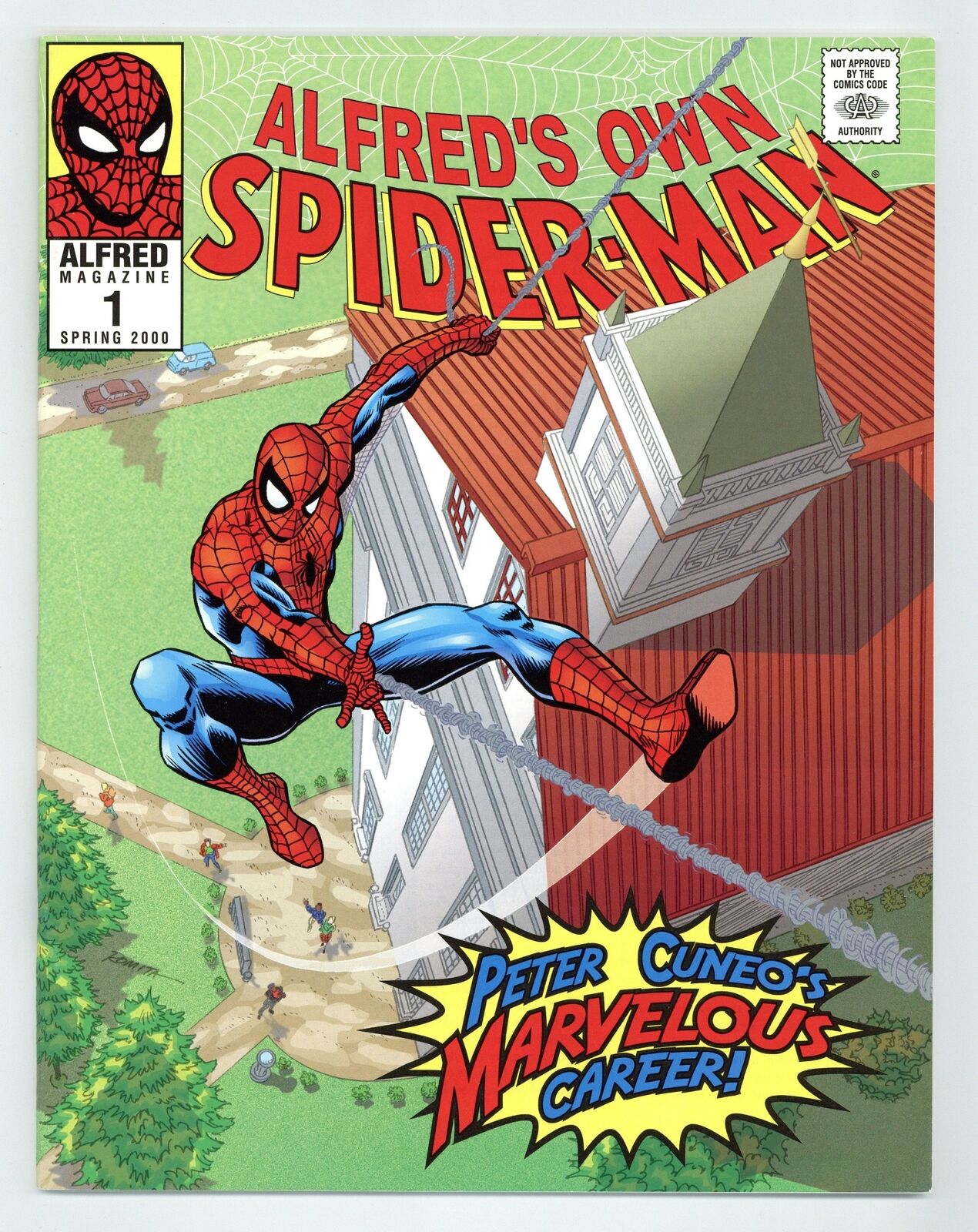 Alfred Magazine , aka Alfred\'s Own Spider-Man #1 VF- 7.5 2000