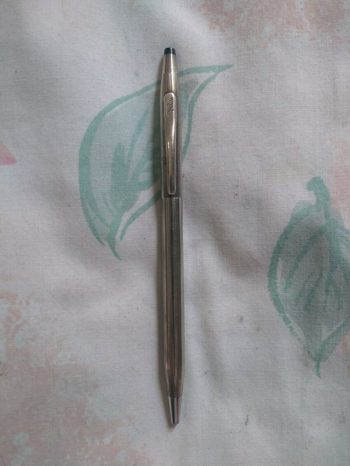 Cross Sterling Silver Ball Point Pen Made In USA 