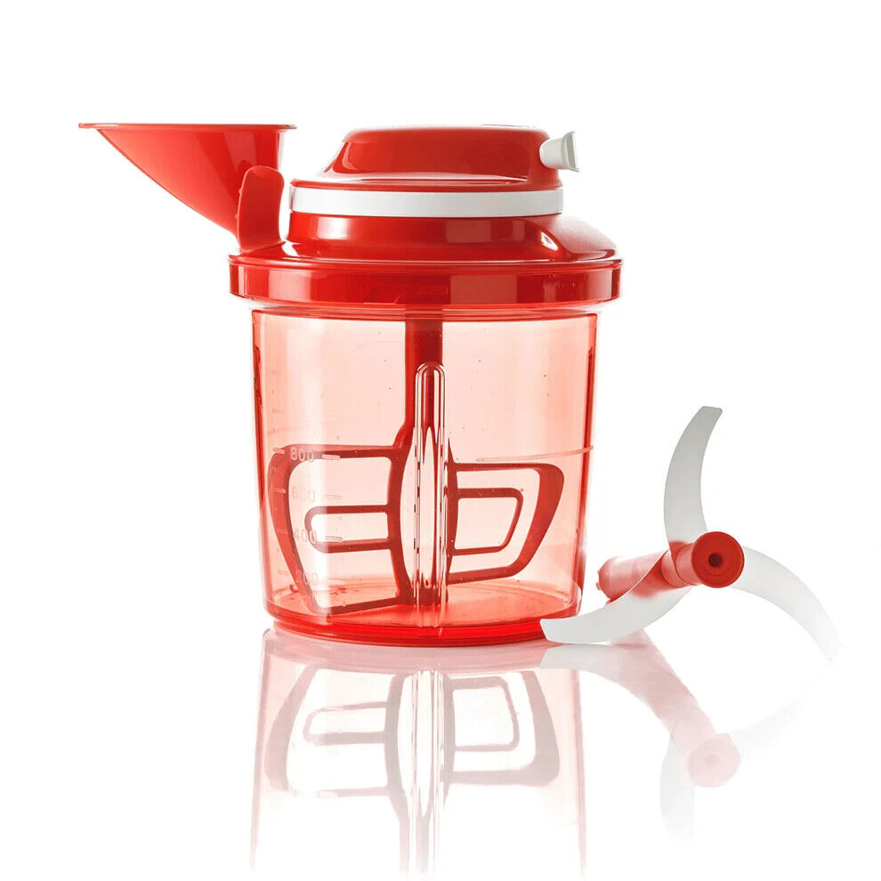 NEW Tupperware POWER CHEF SUPERSONIC™ CHOPPER EXTRA Processor Blade Whisk Funnel