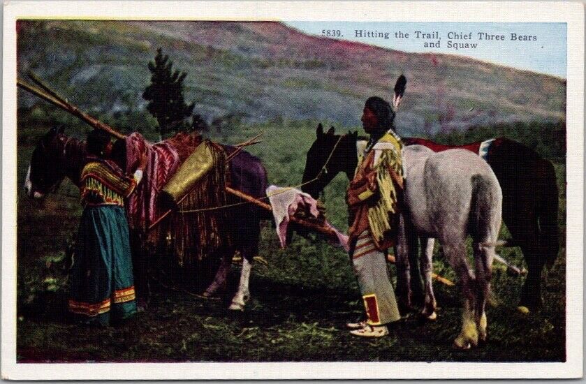 c1920s Indian Postcard \