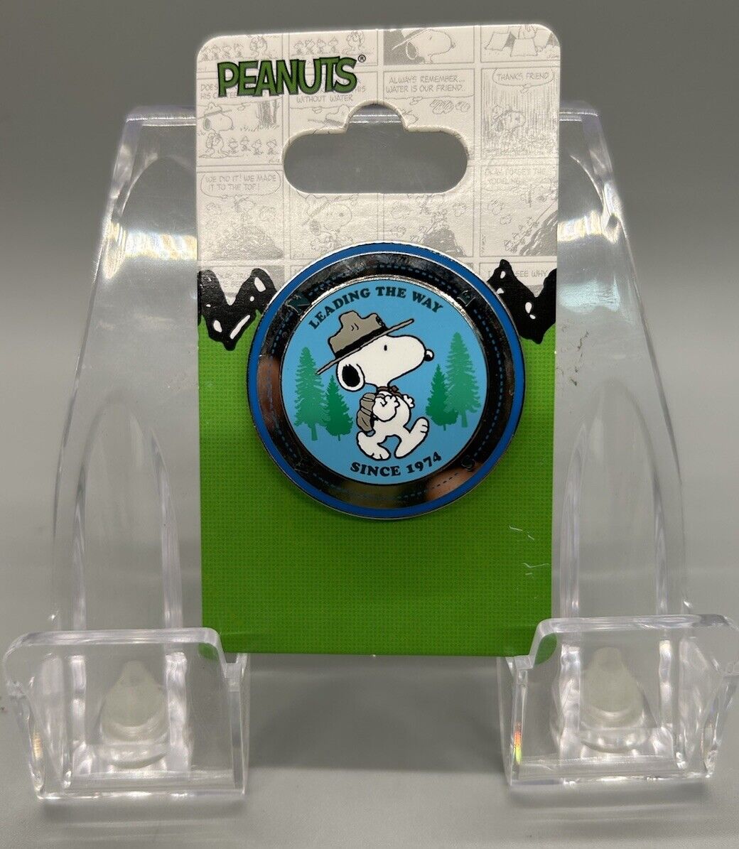 Peanuts/Snoopy Beagle Scout Compass Pin From Knotts Berry Farm.