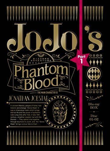 First Edition JoJo's Bizarre Adventure Part 1 Phantom Blood Blu-ray BOX ...