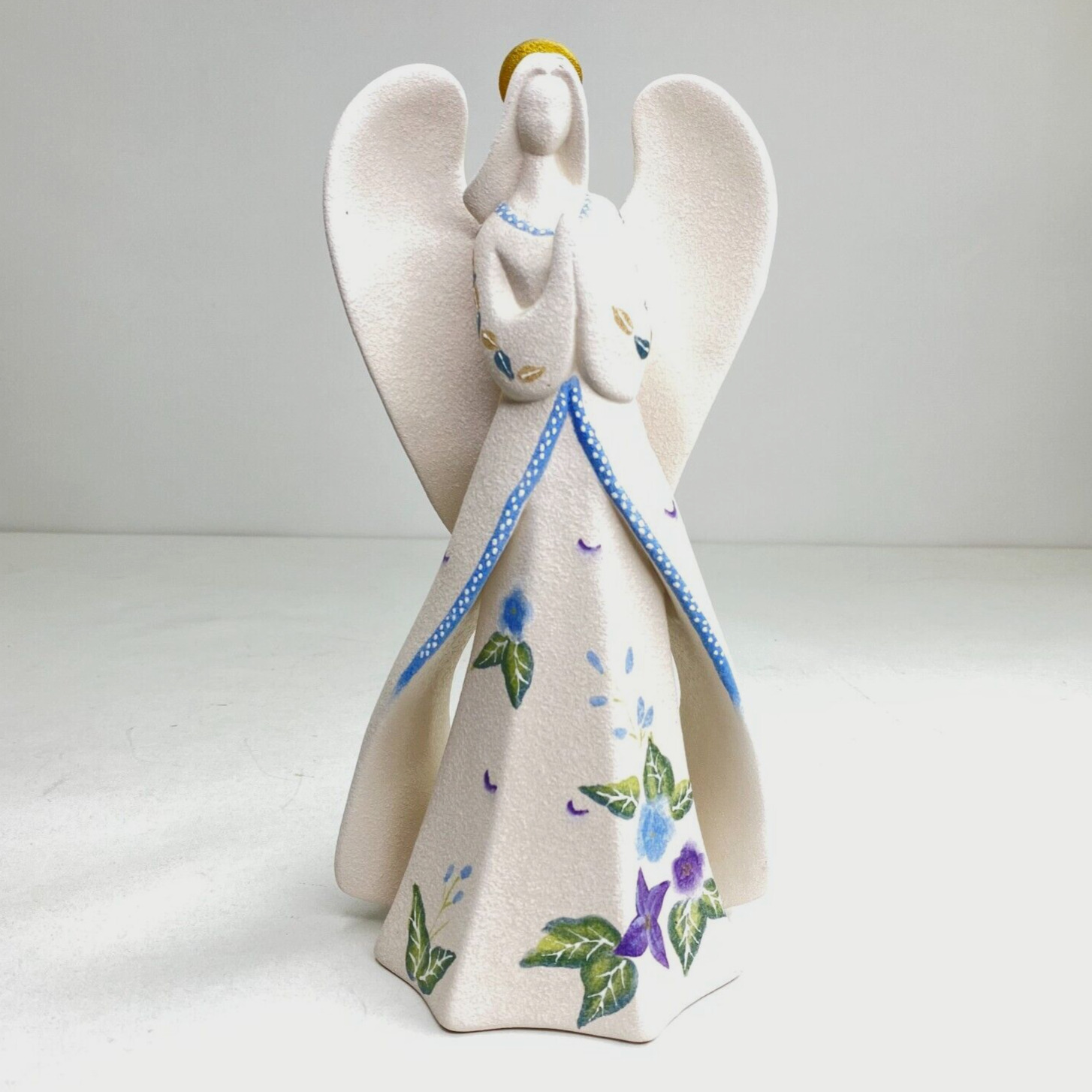 Vigour Giftland Ceramic Angel Votive Candle Holder 9.5\