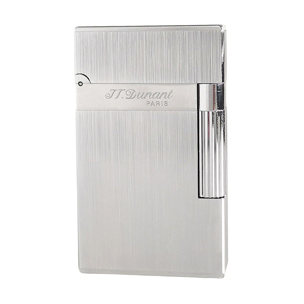 JT.Dunant Lighters Brushed Metal Butane Gas Smoking Cigarette Tools Male Gifts