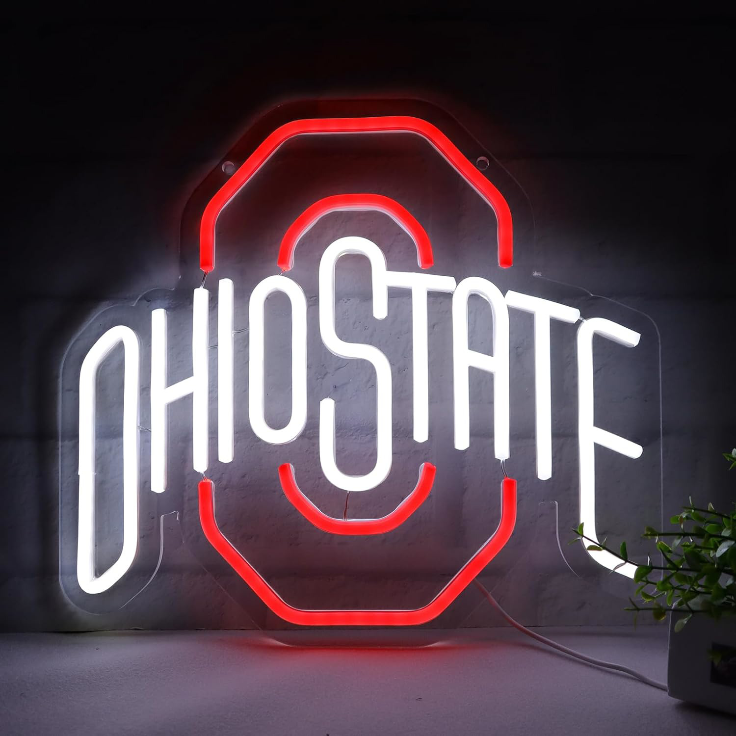 Pugna Ohio State University neon signs for wall decor,LED neon lights Suitable *