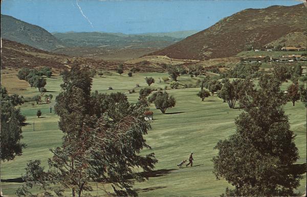 1974 A scenic view of the North Greens at Rancho Bernardo in northern San Diego