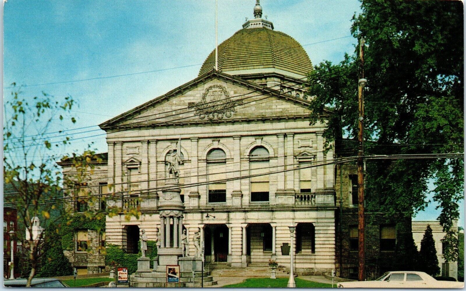 Bradford County Courthouse, Towanda, Pennsylvania Postcard
