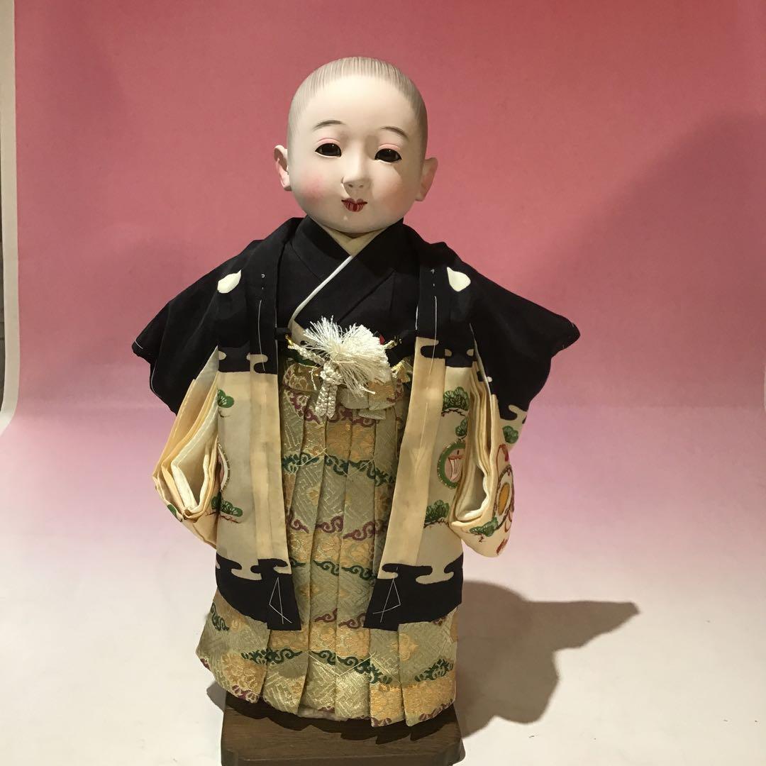 Antique Vintage Japanese Kimono Kids Dolls - 36cm (14.17”) Ichimatsu Dolls