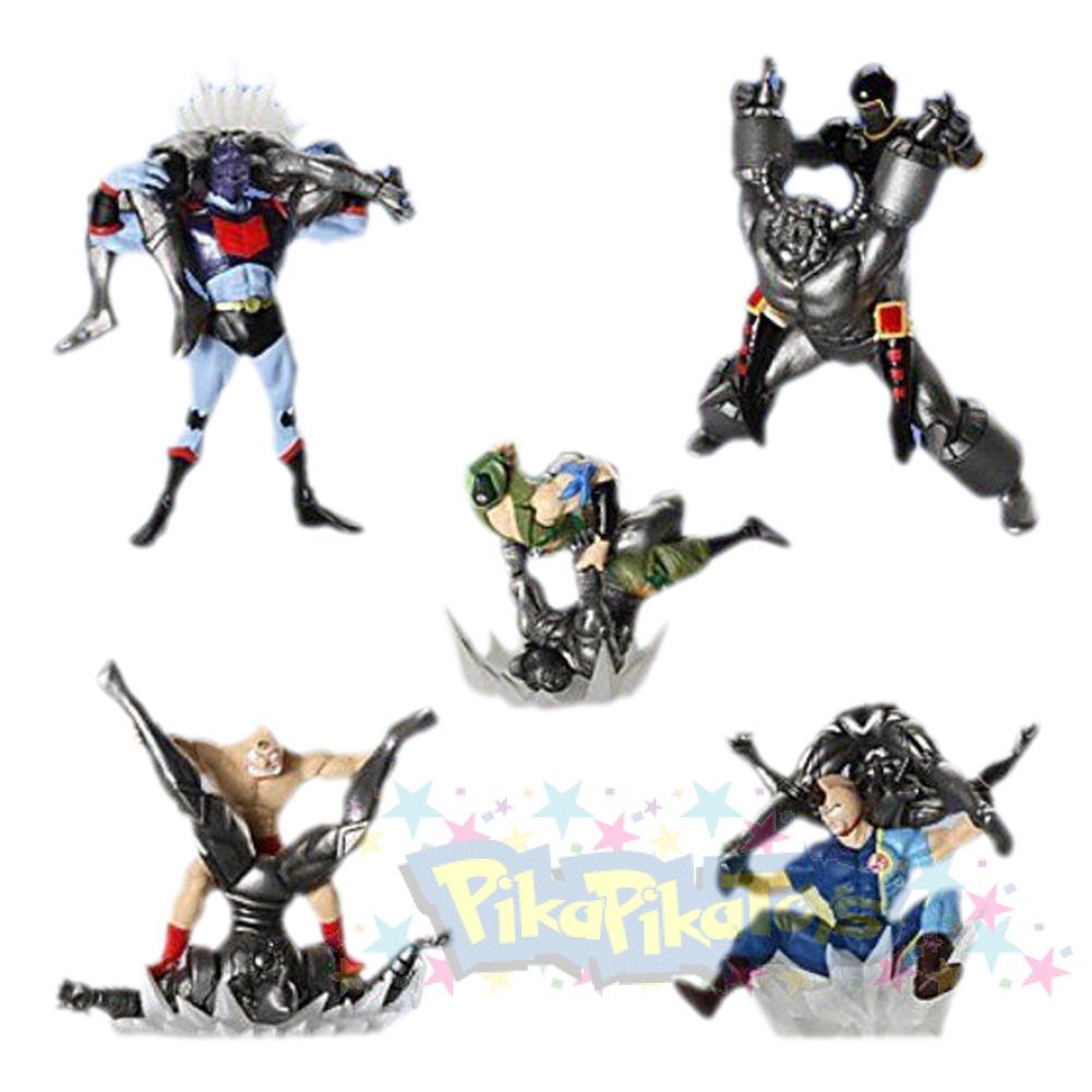 Kinnikuman Ultimate Muscle Favorite Hold Capsule Figure Collection - Set of 5
