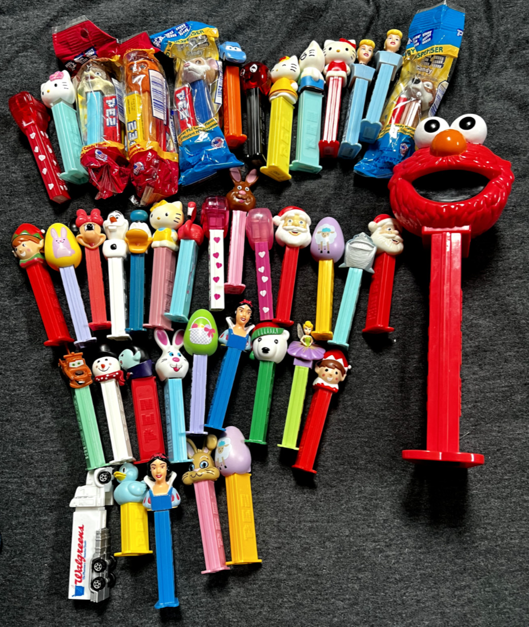 Mixed Lot of 42 Pez Dispensers (Including One large LIMITED, and 4 unopened)