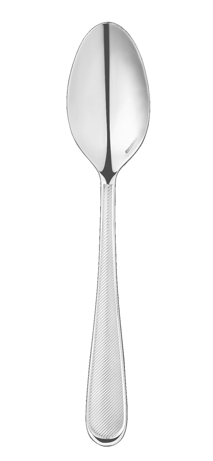 NEW CHRISTOFLE CONCORDE STAINLESS SET OF 6 TABLE SPOONS #2413002 BRAND NIB F/SH