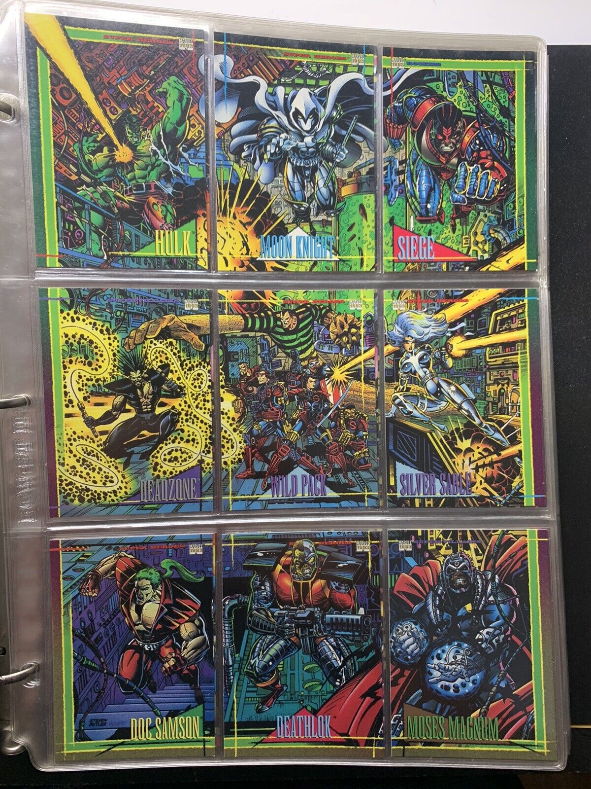 SkyBox 1993 Marvel Universe Series 4 COMPLETE SET of 180 \