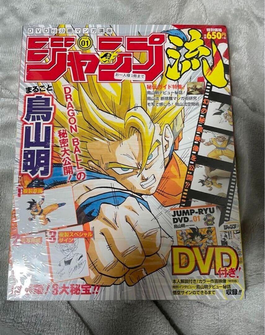 Akira Toriyama Dragon Ball Jump Ryu vol.1 How to draw Manga Guide NEW