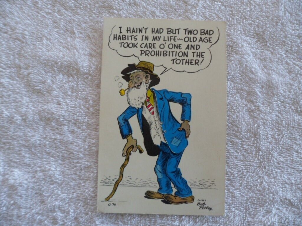 Humor post card by Bob Petly