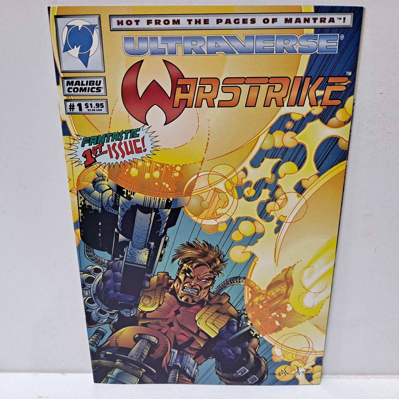 Warstrike #1 Malibu Comics VF/NM