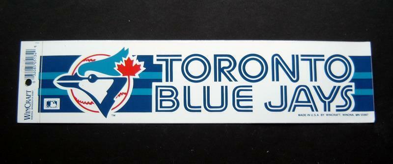 Toronto Blue Jays Baseball Bumper Sticker Wincraft