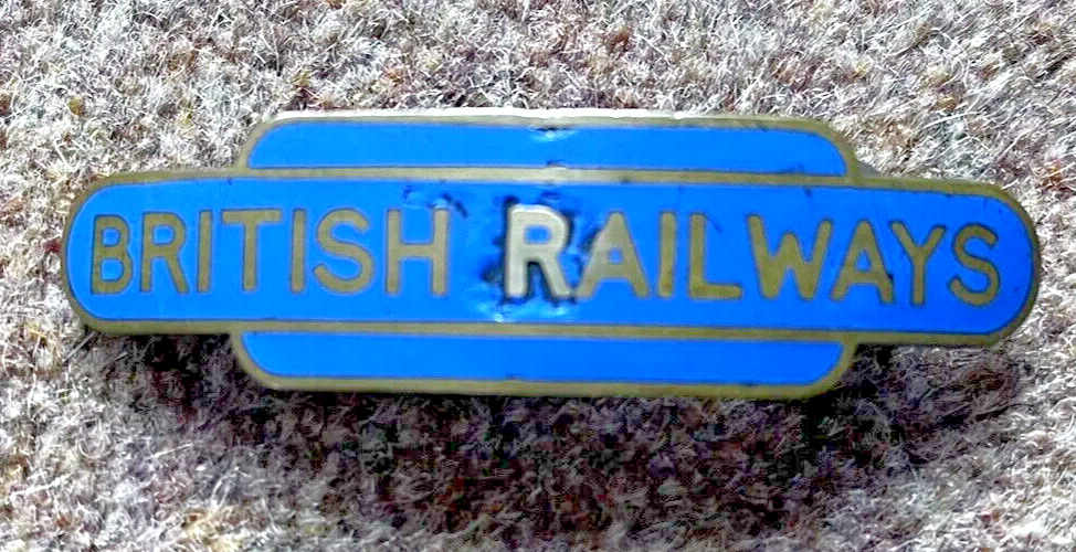 BRITISH RAIL SCOTTISH REGION BADGE fast post