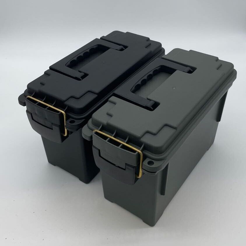 2 x Ammo Box Plastic Polymer New UK Made Listing is for two boxes.