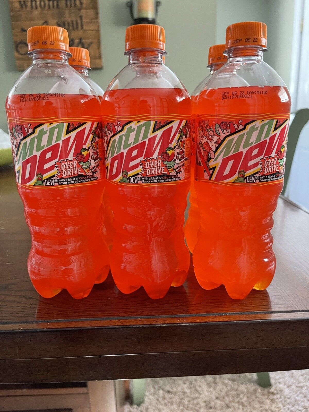 **HOT NEW PRICE** MTN DEW OVERDRIVE 6 Pack LOT OF 6 (Any Qty Avl. DM Me)